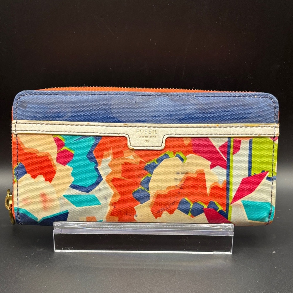 Fossil Women's Vibrant Multicolor Wallet